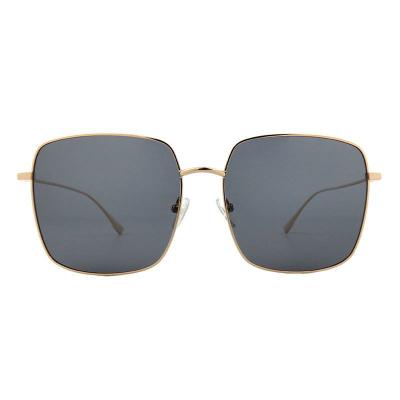 M10988 gold square metal sunglasses