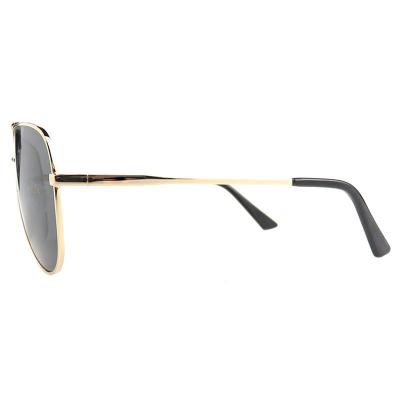 M10979 gold aviator metal sunglasses