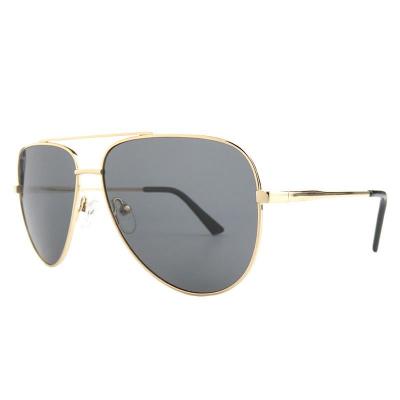 M10979 gold aviator metal sunglasses