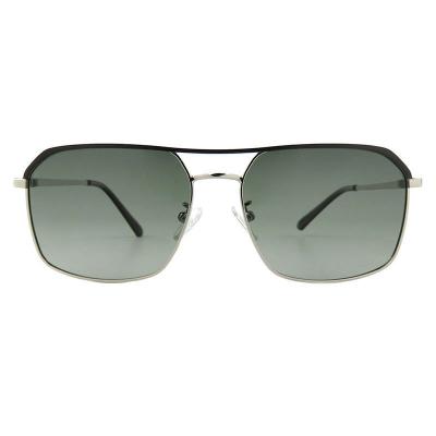 M10984 silver/black aviator metal sunglasses