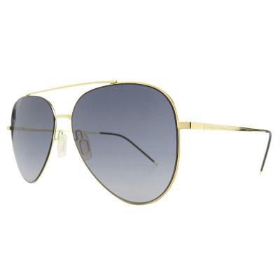M10986 gold aviator metal sunglasses
