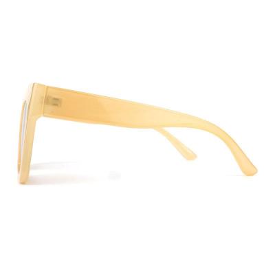 P10734 ivory/cream cat eye pc/tr90 sunglasses