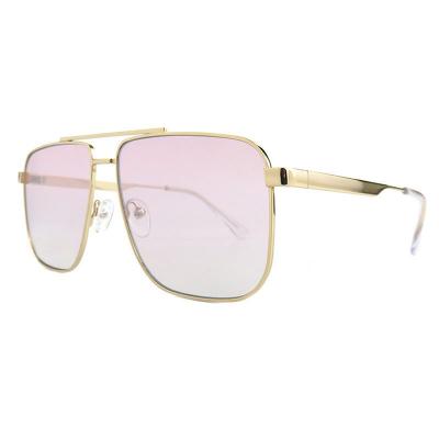 M10977 gold aviator metal sunglasses