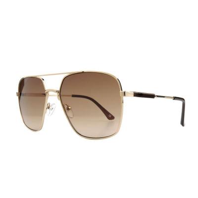 M11004 gold aviator metal sunglasses
