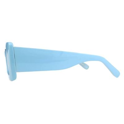 P10753 cream square pc/tr90 sunglasses