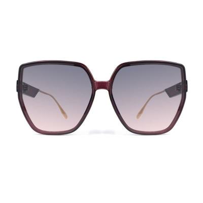 P10755 burgundy butterfly pc/tr90 sunglasses