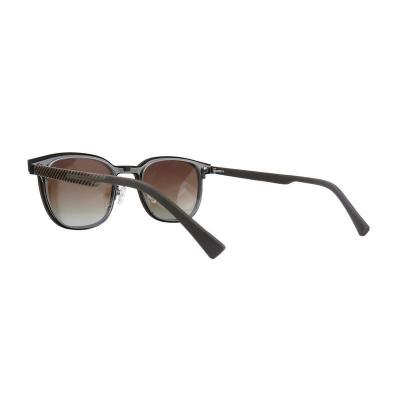 M11028 black wayfarer metal sunglasses