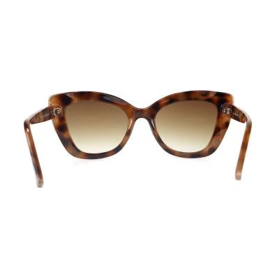 P10748 tortoiseshell cat eye pc/tr90 sunglasses