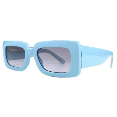 P10753 cream square pc/tr90 sunglasses