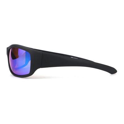 P10760 matte black square pc/tr90 sunglasses