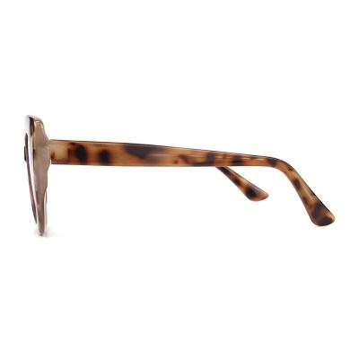 P10748 tortoiseshell cat eye pc/tr90 sunglasses