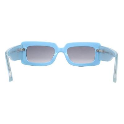 P10753 cream square pc/tr90 sunglasses