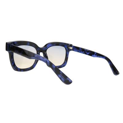 P10752 black square pc/tr90 sunglasses