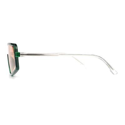 P10744 green shield pc/tr90 sunglasses