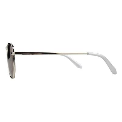 M11008 gold geometric metal sunglasses