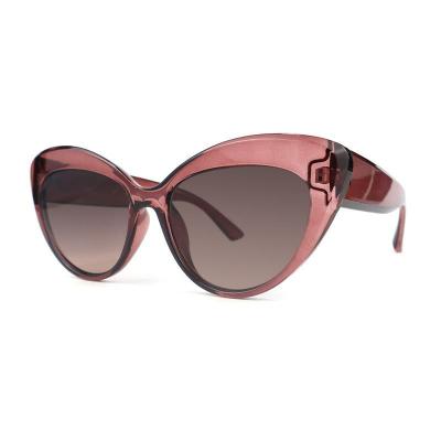 P10757 rose pink cat eye pc/tr90 sunglasses