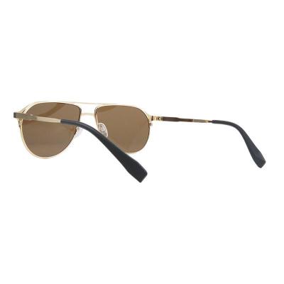 M11021 black aviator metal sunglasses