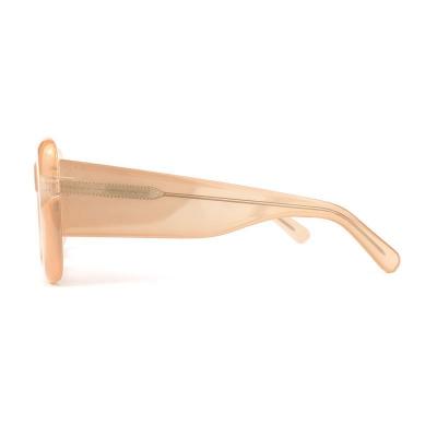 P10751 peach square pc/tr90 sunglasses