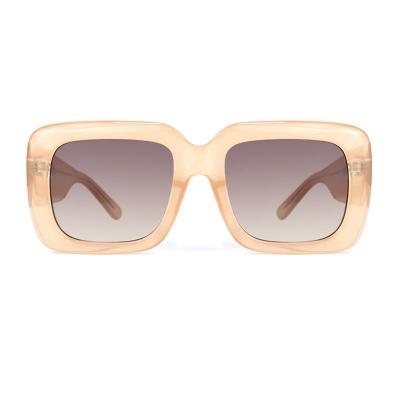 P10751 peach square pc/tr90 sunglasses