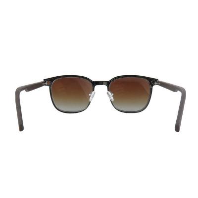 M11028 black wayfarer metal sunglasses
