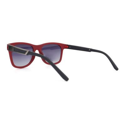 P10770 red wayfarer pc/tr90 sunglasses