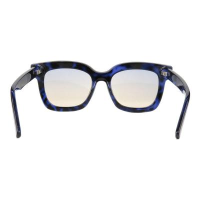 P10752 black square pc/tr90 sunglasses
