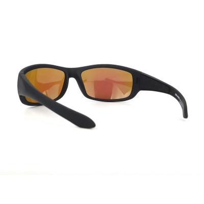 P10760 matte black square pc/tr90 sunglasses