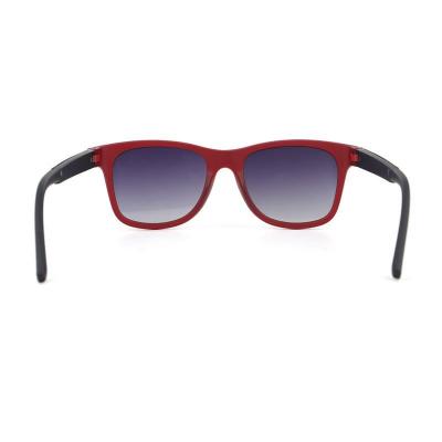 P10770 red wayfarer pc/tr90 sunglasses