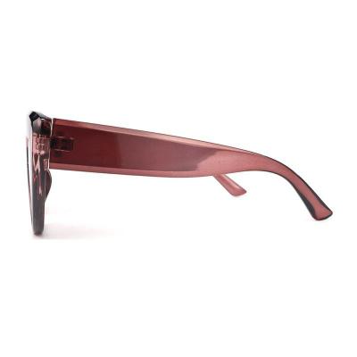P10757 rose pink cat eye pc/tr90 sunglasses