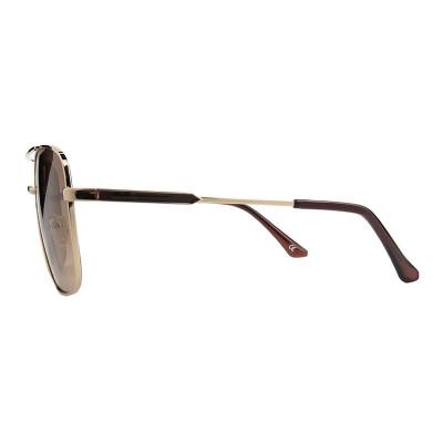 M11004 gold aviator metal sunglasses