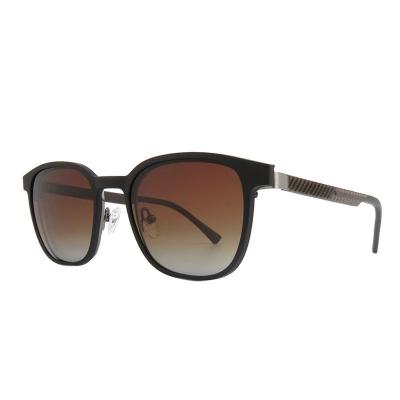 M11028 black wayfarer metal sunglasses