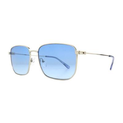 M11050 gold square metal sunglasses