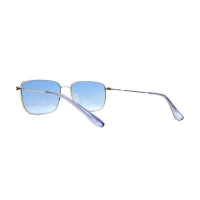 M11050 gold square metal sunglasses