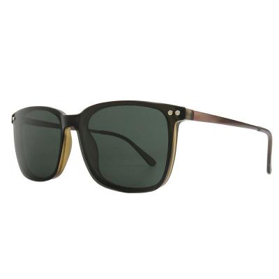 M11044 black wayfarer metal sunglasses