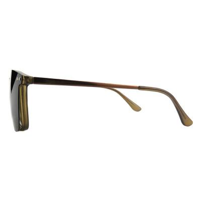 M11044 black wayfarer metal sunglasses