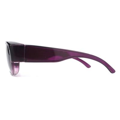 P10778 purple gradient oval pc/tr90 sunglasses