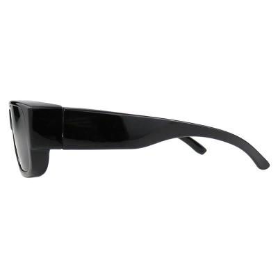 P10779 black square pc/tr90 sunglasses