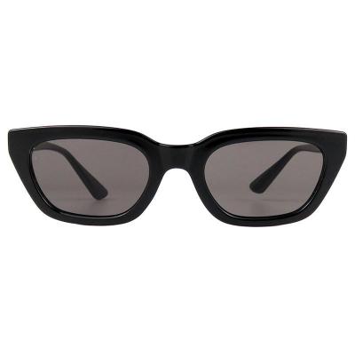 P10806 black cat eye pc/tr90 sunglasses