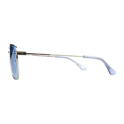 M11050 gold square metal sunglasses
