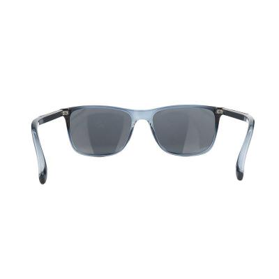 P10818 gradient gray/black wayfarer pc/tr90 sunglasses