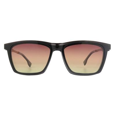 M11036 black wayfarer metal sunglasses