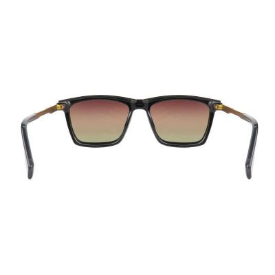 M11036 black wayfarer metal sunglasses