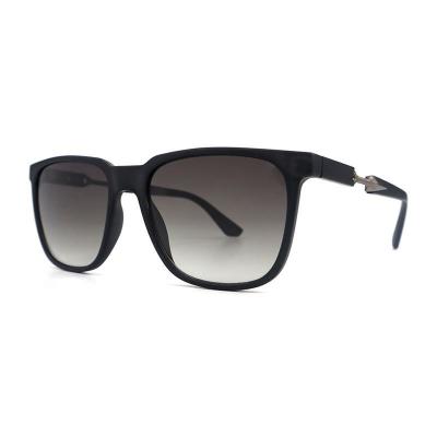 P10787 matte black wayfarer pc/tr90 sunglasses