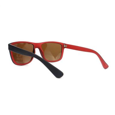 P10814 matte black wayfarer pc/tr90 sunglasses