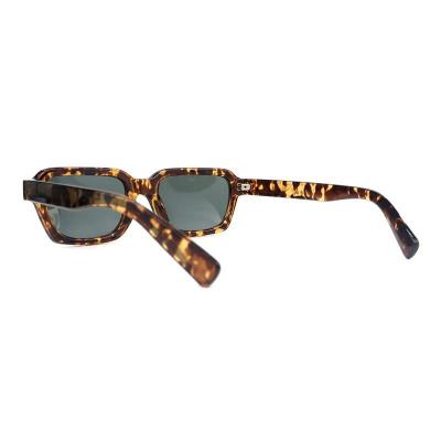 P10810 tortoiseshell square pc/tr90 sunglasses