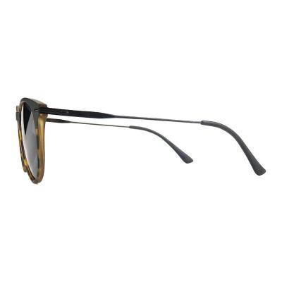 P10796 tortoiseshell square pc/tr90 sunglasses
