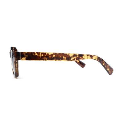 P10810 tortoiseshell square pc/tr90 sunglasses