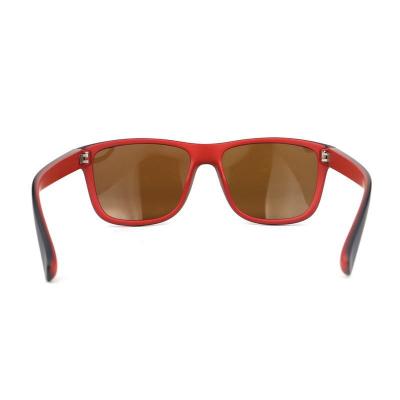 P10814 matte black wayfarer pc/tr90 sunglasses