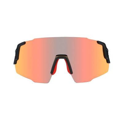 P10853 black shield pc/tr90 sunglasses