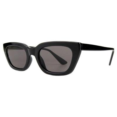P10806 black cat eye pc/tr90 sunglasses